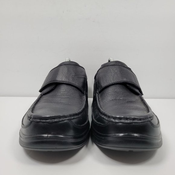 Nunn Bush Men's Black Matthew Moc Toe Monk Strap Shoes 84535-001 US Size 11M - Picture 3 of 8